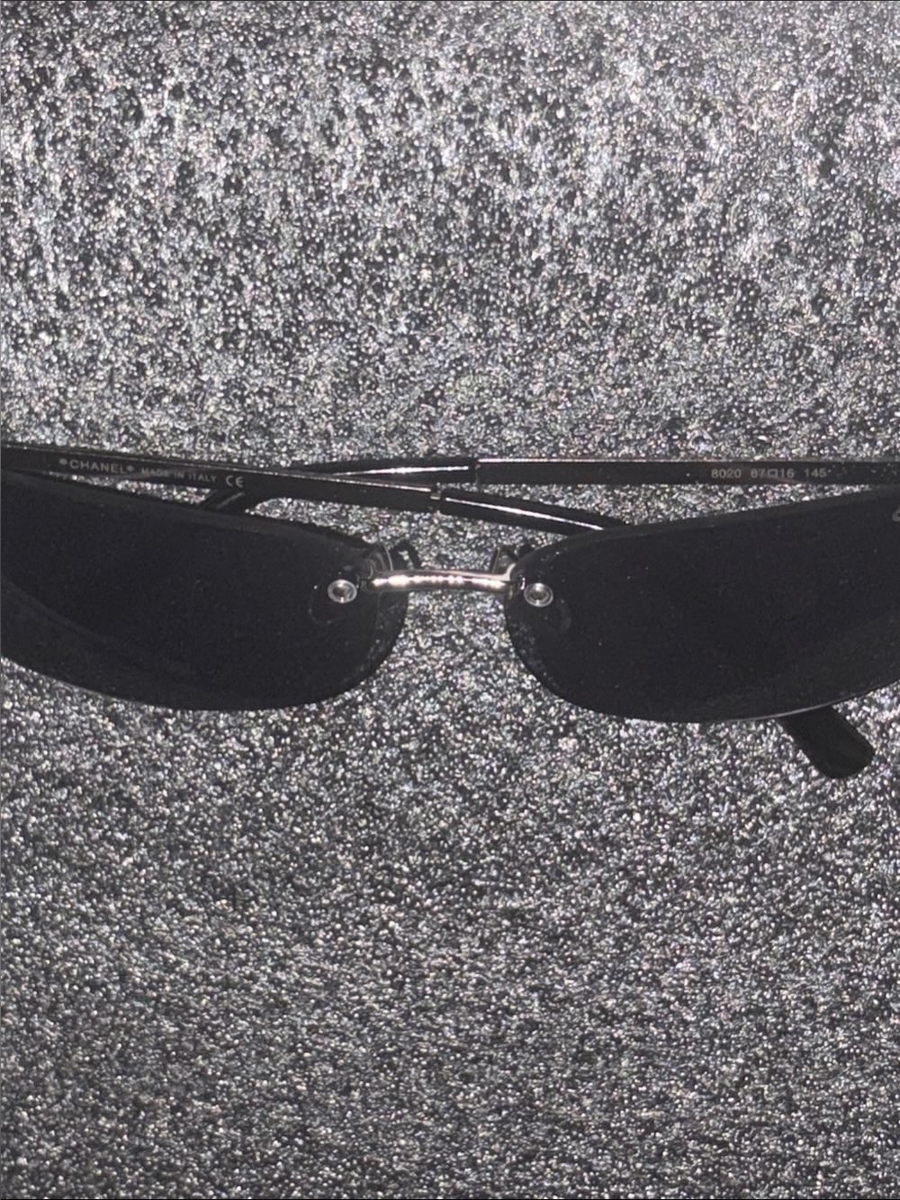 🕶️ Crystal 🪩 CC Rimless Sunglasses 🕶️ - Picture 5 of 16